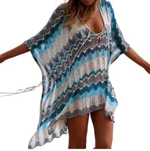 Vacation Beach Knit Cover Up